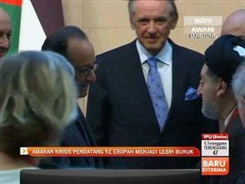 Amaran krisis pendatang ke eropah menjadi lebih buruk