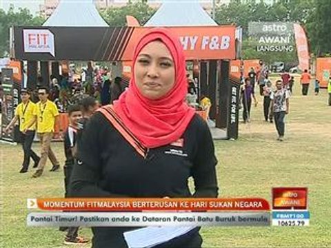 Momentum Fit Malaysia berterusan ke hari Sukan Negara