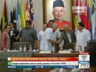 Menjelang Mesyuarat Majlis Tertinggi UMNO