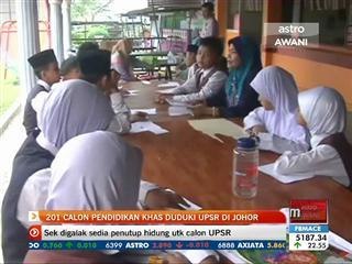 201 calon Pendidikan Khas duduki UPSR di Johor