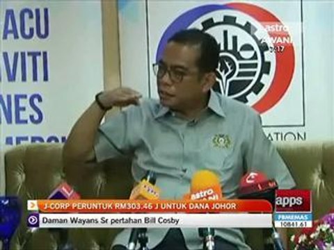 J-Corp peruntuk RM303.46 juta dana Johor