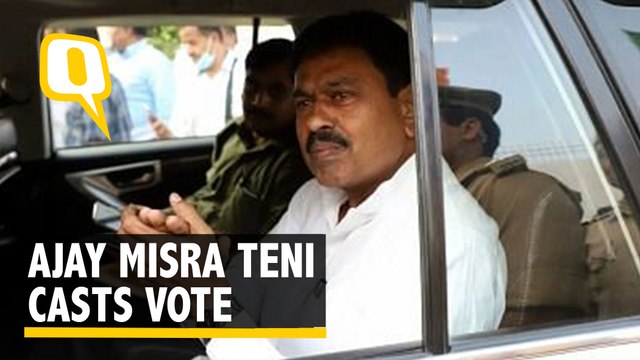 UP Elections 2022 | Union Minister Ajay Misra Teni Casts Vote