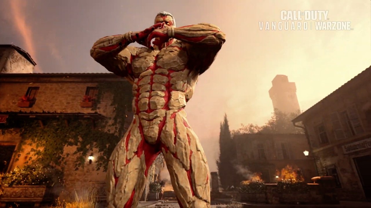 Call of Duty Vanguard & Warzone - Attack on Titan - Armored Titan ...