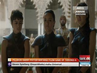 Pelakon Harry Potter bakal bintangi filem Game Of Thrones ke-6