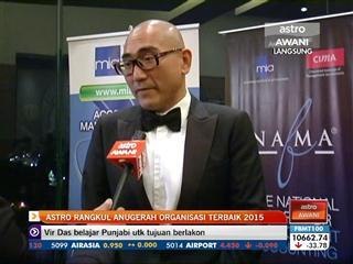 Astro rangkul Anugerah Organisasi Terbaik 2015