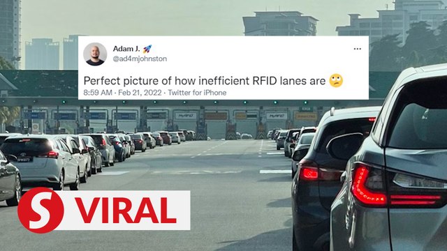 PLUS: Congestion at RFID lanes due to drivers with insufficient balance