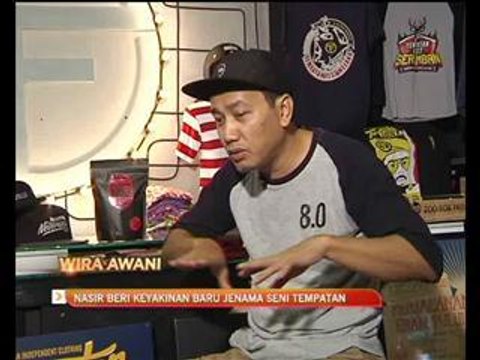 Wira AWANI: Nasir beri keyakinan baru jenama seni tempatan