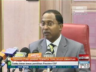 Tindakan pijak gambar pemimpin tidak boleh dimaafkan