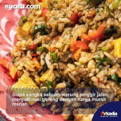 Murah Meriah! Viral Nasi Goreng Telur Cuma Rp5 Ribu, Tampilannya Sukses Bikin Ngiler