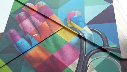 São Paulo ganha mais cor com inspiração na luta contra a Covid-19