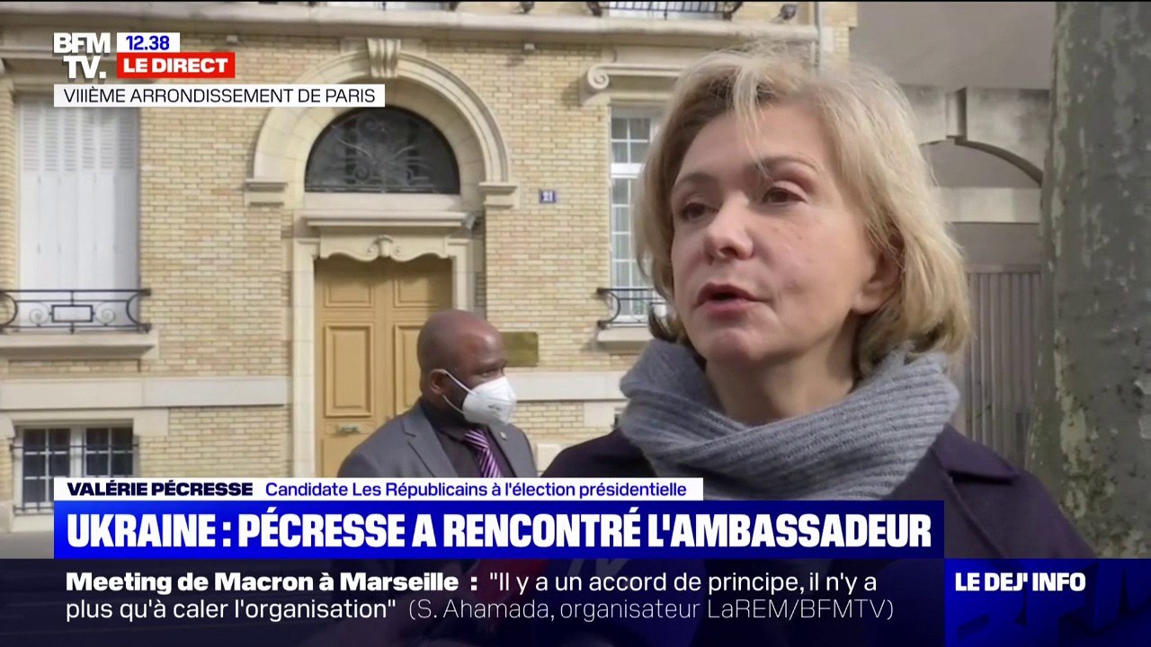 Valérie Pécresse: "Il faut dire à Vladimir Poutine : maintenant, c'est stop"