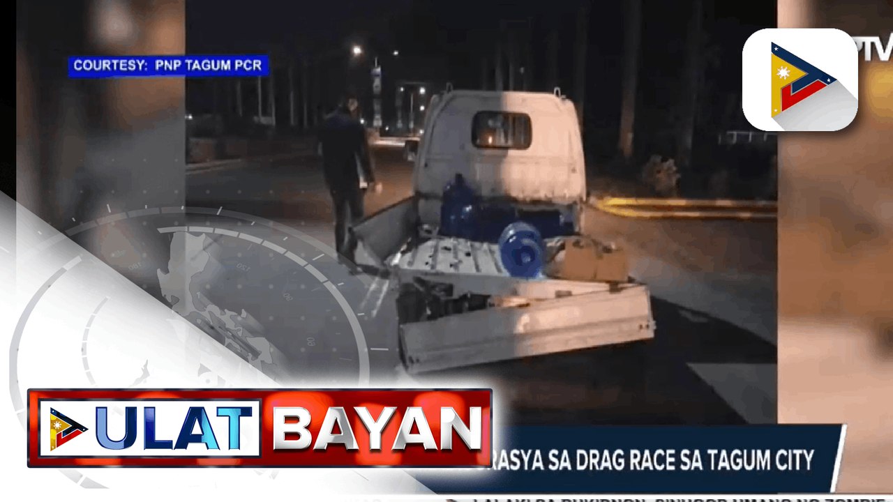 Tatlo sugatan nang madisgrasya sa drag race sa Tagum City; Tagum PNP, palalakasin ang patrolya para maiwasan ang drag racing