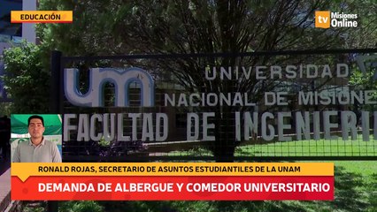 Demanda de albergue y comedor universitario