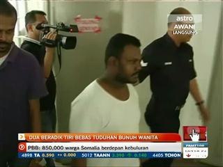 Dua beradik tiri bebas tuduhan bunuh wanita