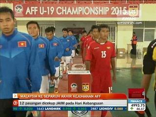 Malaysia ke separuh akhir kejohanan AFF