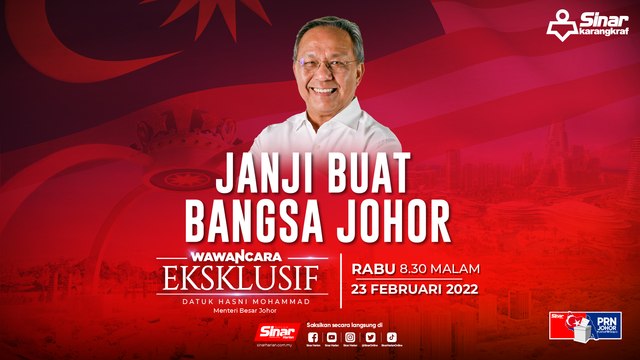 [LIVE] Janji buat bangsa Johor