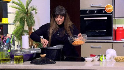 كشري عدس اصفر | غادة جميل