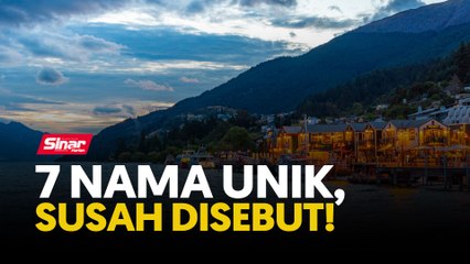7 nama unik, susah disebut!
