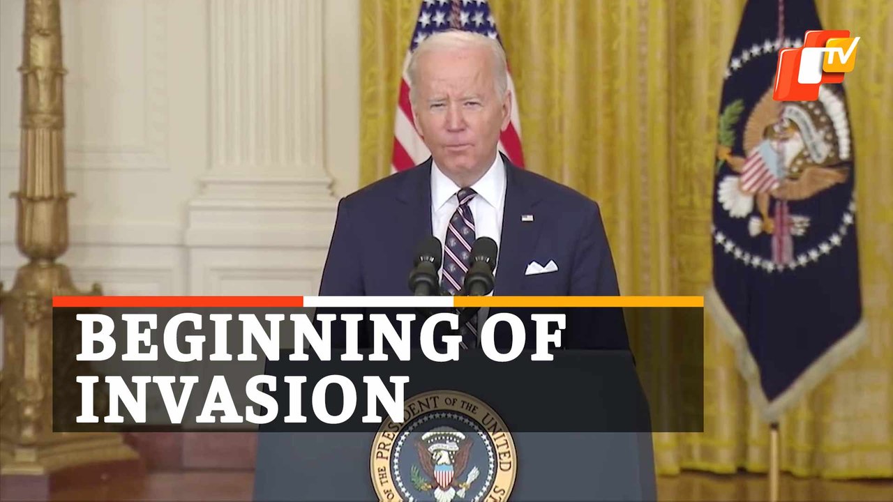 Russia-Ukraine Crisis | US President Joe Biden On Russian Counterpart Putin’s Action