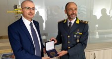 Pescara - Il vicepresidente del Consiglio Regionale visita comando provinciale Guardia di Finanza (23.02.22)