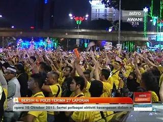 Bersih 4.0: Polis terima 27 laporan