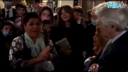 Tomasa La Macanita le canta a Manuel Alejandro en Jerez