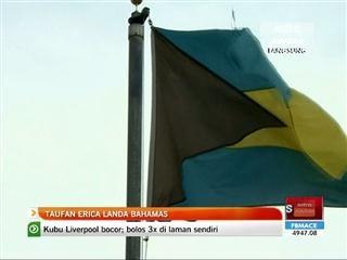 Taufan Erica landa Bahamas