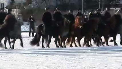 Shot on iPhone- ice river- meme