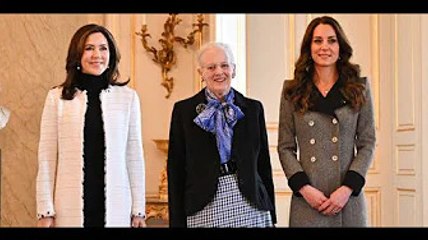 Kate Middleton's Meeting with Denmark's Queen Margrethe Has a Special Tie to Queen Elizabeth