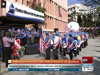 Perjanjian penstrukturan semula industri air Selangor