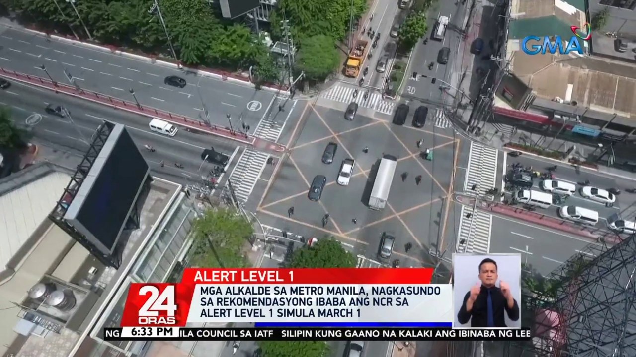 Mga alkalde sa Metro Manila,nagkasundo sa rekomendasyong ibaba ang NCR sa Alert level 1 simula March 1 | 24 Oras
