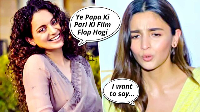 Alia Bhatt Replies After Kangana Ranaut Says Ugly Things About Her