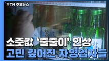 '서민술' 소줏값 '줄줄이' 인상...'인상 부담' 자영업자 고민 / YTN