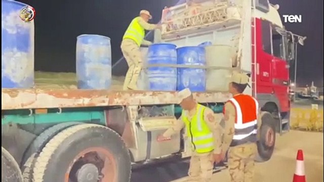 قوات حرس الحدود تنجح فى ضبط كميات كبيرة من الأسلحة والذخائر بإحدى معديات قناة السويس قبل تهريبها