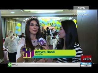Sambutan hari jadi Amyra Rosli disambut dengan kejutan