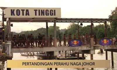 Khabar Dari Johor: Pertandingan perahu naga Johor