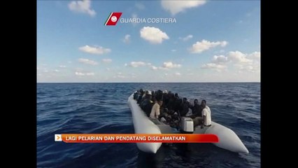 Lagi pelarian dan pendatang diselamatkan