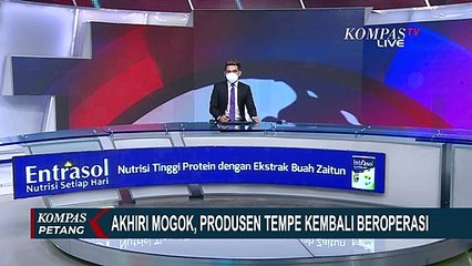 Produsen Tempe di Pasar Johar Baru Mulai Produksi Hari Ini, Siap Makan Tempe Lagi Besok?