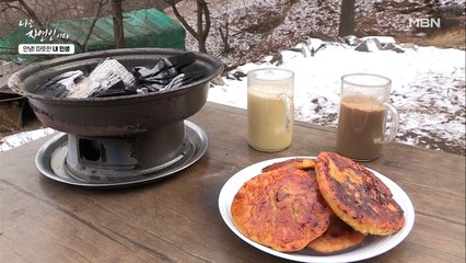 [자연 밥상] 환상 조합♥ 호텔 음식 뺨치는 자연산 꿀 호떡 & 새로운 맛(?)의 칼피스 & 칡 라떼