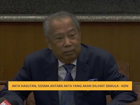 Akta Hasutan, SOSMA antara akta yang akan dilihat semula - KDN