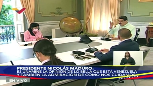 Nicolás Maduro declara apoio total da Venezuela á Russia