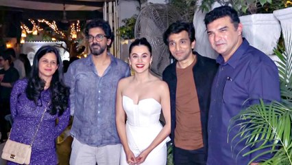 Taapsee Pannu And Others At Wrap Party Of Film Woh Ladki Hai Kahaan?
