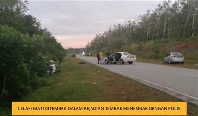 Download Video: Lelaki mati ditembak dalam kejadian tembak menembak dengan polis