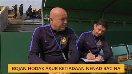 Bojan Hodak akur ketiadaan Nenad Bacina