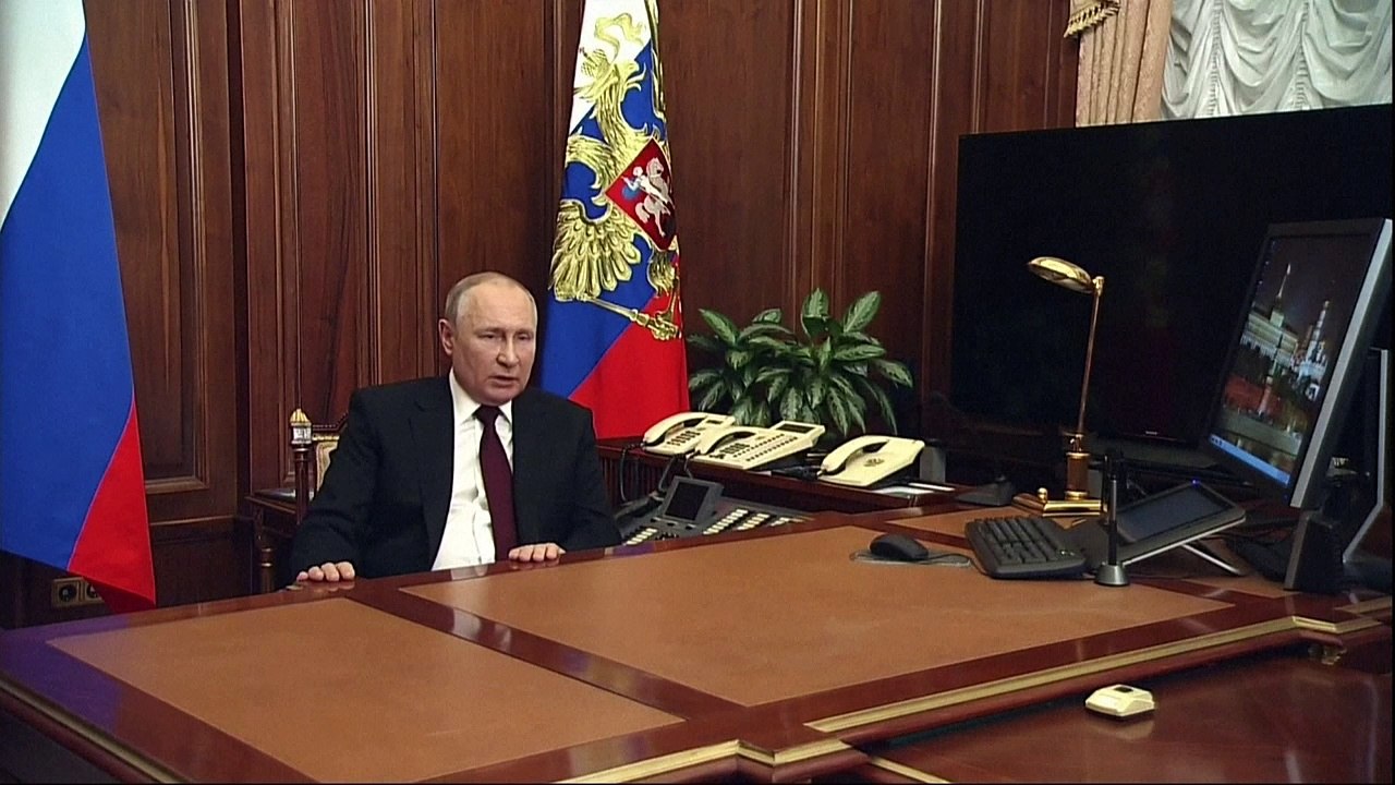 As acusações infundadas de Putin contra a Ucrânia