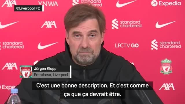 Liverpool - Klopp : Nous sommes une douleur dans le bas du dos pour City
