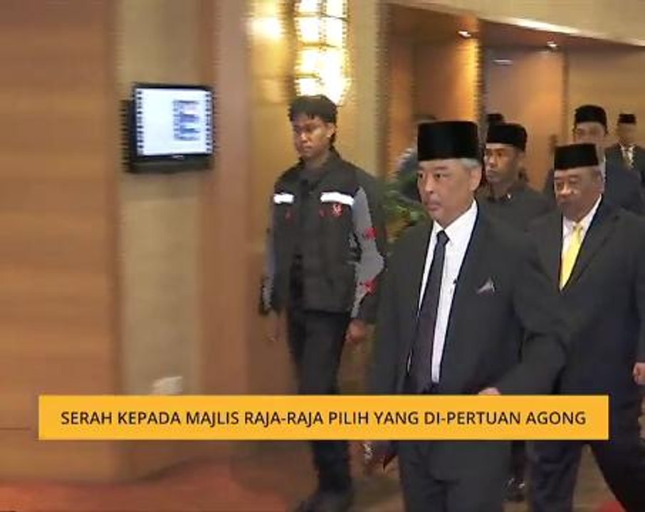 Sultan Pahang serah kepada Majlis Raja-Raja pilih Yang Di-Pertuan Agong