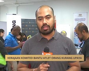 Kerajaan komited bantu atlet orang kurang upaya