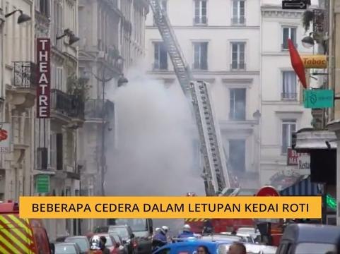 Beberapa cedera dalam letupan kedai roti