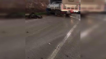 Yola dökülen çamur 20 yaşındaki gencin sonu oldu